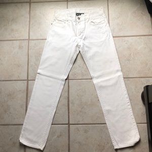 White jeans